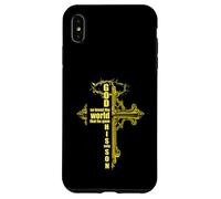 Son of God Jesus Christ Cross Christian 9 John 3 16 Coque pour iPhone XS Max