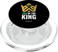 Son of The King | Verset, Bible, Chrétien PopSockets PopGrip pour MagSafe