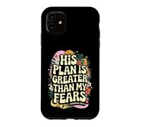 Son Plan est Plus Grand Que Mes peurs Jérémie 29:11 Christian Coque pour iPhone 11
