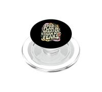 Son Plan est Plus Grand Que Mes peurs Jérémie 29:11 Christian PopSockets PopGrip pour MagSafe
