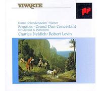 Son. Pour Clarinette De Danzi, Mendelssohn & Weber Neidich, Clarinette & Levin, Pianoforte