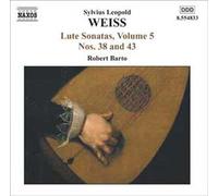 Son. Pour Luth Vol. 5 : Sonates Nos. 38 & 43, Tombeau De M. Le Baron D'hartig - Robert Barto, Luth Baroque