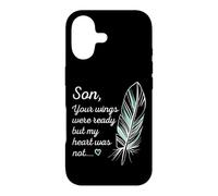 Son Wings Were Ready by My Heart Not Memorial Coque pour iPhone 17