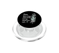 Son Wings Were Ready by My Heart Not Memorial PopSockets PopGrip pour MagSafe
