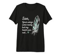 Son Wings Were Ready by My Heart Not Memorial T-Shirt Haut de Gamme