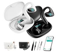 Sonabuds Traduction en temps réel, connectivité Bluetooth, prend en charge 156 langues, casque Ki avec traduction en temps réel, convient pour les études de voyage et d'affaires (couple, 2)