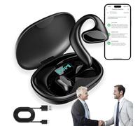 Sonabuds Translator, Sonabuds Ai Translation Earbuds Real Time, 144 Languages Two-Way Translator Bluetooth Headphones, Ipx5 Waterproof, Ultra Long Endurance, Ideal for Travel/Business/Leaning (A)