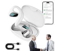 Sonabuds Translator, Sonabuds Ai Translation Earbuds Real Time, 144 Languages Two-Way Translator Bluetooth Headphones, Ipx5 Waterproof, Ultra Long Endurance, Ideal for Travel/Business/Leaning (B)