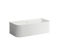 Sonar baignoire semi-îlot en sentec percé 5 tr pr la robi 1600x815mm blanc - LAUFEN H2203470000361