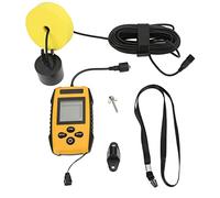 Sonar de pêche Filaire, détecteur de Profondeur à Haute précision avec écran LCD HD, localisation en Temps réel des Poissons et détection de la Structure du Fond pour la pêche