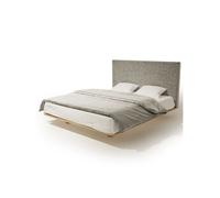 Sonar lit double bois gris 160x200