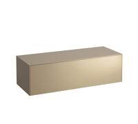 Sonar meuble sans découpe 1175 mm avec un tiroir doré (laqué) 1175x455x340 mm - LAUFEN H4054200340401