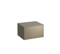 Sonar meuble sans découpe 575 mm avec un tiroir titane (laqué) 575x455x340 mm - LAUFEN H4054000340421