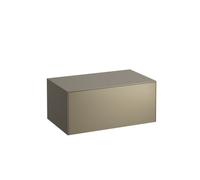 Sonar meuble sans découpe 775 mm avec un tiroir titane (laqué) 775x455x340 mm - LAUFEN H4054100340421