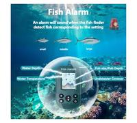 Sonar Portable Intelligent, détecteur de Poissons, leurre pêche, échosondeur, transducteur d'alarme, lac, mer Kayak/Bateau/Glace