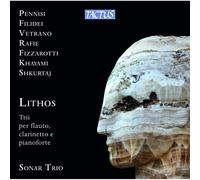 Lithos – Trios contemporains pour flûte, clarinette et piano – CD – Tactus