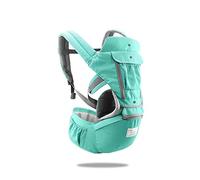 SONARIN 3 en 1 Multifonction porte-bébé Hipseat,Baby Carrier, Avant et arrière, 100% coton,Ergonomique,Taille Libre,Facile pour maman,100% GARANTIE et LIVRAISON GRATUITE, Idéal Cadeau(Vert)