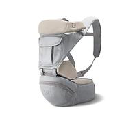 SONARIN 3 en 1 Multifonction porte-bébé Hipseat,Baby Carrier, élingue avant pour bébé,Grand Rangement,Ergonomique,Toutes Saisons,100% GARANTIE et LIVRAISON GRATUITE,Idéal Cadeau(Gris)