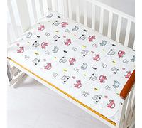 SONARIN Bébé Matelas à Langer,Imperméable Respirant Cotton Tapis à Langer Protège Matelas Coussin de Lit Coussinet D'urine Portable Réutilisable pour Nouveau-Né Tout-Petit 70x110cm(Voiture)