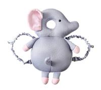 SONARIN Bébé Protection de tête d'oreiller,infantile oreiller de sécurité doux mignon,oreillers anti-chute pour bébé, oreiller de soutien-tête respirant pour bébé(l'éléphant)