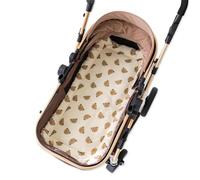 SONARIN Chaud Coussin de Siège pour Poussette,Coussin de Poussette Bébé Doux Épais Coussin Réducteur de Landau Universel pour Poussette Landau Siège Voiture Chaise Haute(Tête d'Ours)