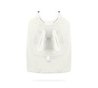 SONARIN Chaud Porte Bébé Couverture,Universel Housse de Porte-Bébé Hiver Encapuchonné Coupe-Vent Cape de Transporteur Chancelière avec Poche pour Toutes Saisons(Blanc)