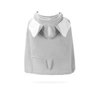 SONARIN Chaud Porte Bébé Couverture,Universel Housse de Porte-Bébé Hiver Encapuchonné Coupe-Vent Cape de Transporteur Chancelière avec Poche pour Toutes Saisons(Gris)