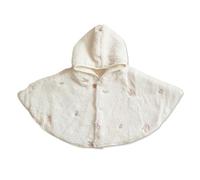 SONARIN Chaude Cape à Capuche Bébé,Manteau d'Hiver Doux Épais Poncho Tout-Petits Mignon Vêtements d'Extérieur Coupe-Vent Veste Châle pour Bébé Garçon Filles 1-3 Ans(Lapin)