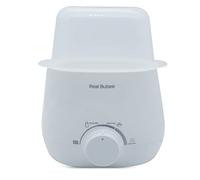 SONARIN Chauffe Biberon,5 en 1 Double Chauffe-Biberon pour Lait Maternel & Formule Stérilisateur de Biberons Chauffe-Aliments pour Bébé Ultra-Rapide avec Arrêt Automatique & Dégivrage(Blanc)