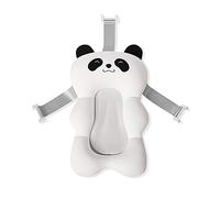 SONARIN Coussin de Baignoire pour Bébé,Siège de Bain pour Nouveau-Né Nourisson Baignoire Coussin Tapis de Baignoire Antidérapant pour Bébé Support de Siège de Bain pour Bébé Confortable(Blanc)