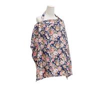SONARIN Couverture d'Allaitement,Coton Écharpe Allaitement Respirant Housse d'Allaitement Douce Tablier d'Allaitement Foulard d'Allaitement Multi Usage avec Sangle Ajustable(Fleur)