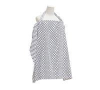 SONARIN Couverture d'Allaitement,Coton Écharpe Allaitement Respirant Housse d'Allaitement Douce Tablier d'Allaitement Foulard d'Allaitement Multi Usage avec Sangle Ajustable(Point Bleu)