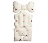 SONARIN Doux Coussin de Siège pour Poussette,Épais Coton Coussin de Poussette Bébé Coussin Réducteur de Landau Universel pour Poussette Landau Siège Voiture Chaise Haute(Écureuil)