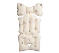 SONARIN Doux Coussin de Siège pour Poussette,Épais Coton Coussin de Poussette Bébé Coussin Réducteur de Landau Universel pour Poussette Landau Siège Voiture Chaise Haute(Ours)