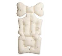 SONARIN Doux Coussin de Siège pour Poussette,Épais Coton Coussin de Poussette Bébé Coussin Réducteur de Landau Universel pour Poussette Landau Siège Voiture Chaise Haute(Tulipe)