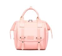 SONARIN Élégant Multifonctionnel Sac à Langer Bébé Fourre-tout,Léger Imperméable Sacs de Maternité Sacs à Couches de Voyage,Convertible en Sac à Dos à Langer Sacoche Bandoulière(Rose)