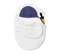 SONARIN Épaisse Gigoteuse pour Bébé,100% Coton Gigoteuse d'Emmaillotage Bébé Turbulette Bébé Sac de Couchage Nouveau-né Couverture de Poussette pour Bébé Fille Garçon 0-18 Mois(Cygne)