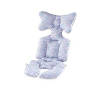 SONARIN Épaissir Coussin de Siège pour Poussette,Coussin de Poussette Bébé Réversible Coussin Réducteur de Landau en Coton Universel pour Poussette Landau Siège Voiture Chaise Haute(Poisson Violet)