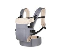 SONARIN Ergonomique Porte-Bébé,Porte Bébé Léger Respirant Avant et Arrière Porte-Bébé Écharpe de Portage Ajustable,Multi-Positions pour Nouveau-né Tout-petit 0-24 Mois(Gris)