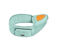 SONARIN Ergonomique Porte-bébé Siège de Hanche,Porte bébé Ventral Multifonctionnel Tabouret de Taille Léger Ajustable avec Poche Latérale pour Nouveau-né Tout-Petit 0-36 Mois(Vert)
