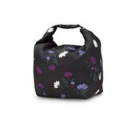 SONARIN Grand Boîte à Tétine Bébé avec Boucle,Sac à Tétine Portable Boîte à Sucette Porte-Sucette Boîte de Tétine Sac à Lunch Boîte de Rangement pour Tétines Collations Biberons(Fleur Mauve)