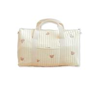 SONARIN Grande Capacité Brodé Sac à Langer avec Bandoulière - Fourre-tout de Voyage Léger pour Bébé, Maternité et Couches