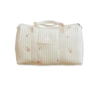 SONARIN Grande Capacité Brodé Sac à Langer Bandoulière avec Fourre-tout de Voyage Léger pour Bébé, Sac de Maternité à Couches