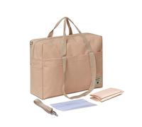 SONARIN Grande Capacité Léger Sac à Langer pour Bébé Fourre-tout,Sac à Langer Bandoulière Bébé Multifonctionnel Sac de Maternité Sac à Couches de Voyage avec Matelas à Langer(Rose)