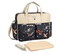 SONARIN Grande Capacité Portable Sac à Langer pour Bébé Fourre-tout,Multifonctionnel Imperméable Sac de Maternité Sacs à Couches de Voyage avec Bandoulière & Matelas à Langer(Voitures)