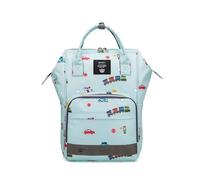 SONARIN Haute Capacité Multifonctionnel Sac à Dos à Langer pour Bébé,Sac à Langer Imperméable Sac de Maternité Sac à Couches de Voyage Portable avec Crochets de Poussette(Voiture)