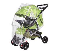 SONARIN Housse de pluie Universel pour poussettes,poussettes canne,bonne circulation de l’air, fenêtre de contact, montage facile, sans PVC