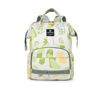 SONARIN Imperméable Mode Sac à Dos à Langer Bébé,Multifonctionnel Spacieux Sac à Langer avec Poches Isolées,Portables Sacs de Maternité Sacs à Couches avec Crochets de Poussette(Vert)