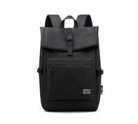 SONARIN Léger Sac à Dos Homme,Mode Imperméable Sac à Dos Loisir Sac de Travail Sac à Dos Ordinateur Portable 15,6 Pouces Sac à Dos Voyage Sac d'École Cartable Collège(Noir)
