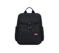 SONARIN Léger Spacieux Sac à Dos à Langer Bébé,Multifonctionnel Imperméable Sac à Langer avec Matelas à Changer,Sacs de Maternité Sacs à Couches avec 2 Poches Isolées(Noir)